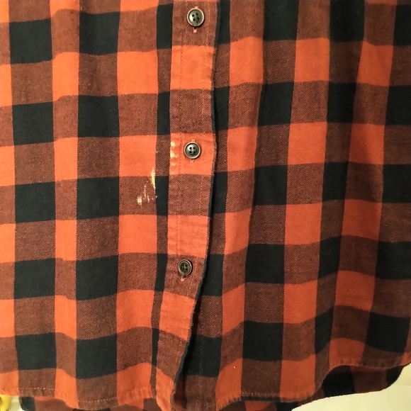 Wind River Buffalo Plaid Flannel Button Down Size Large - Picture 9 of 9